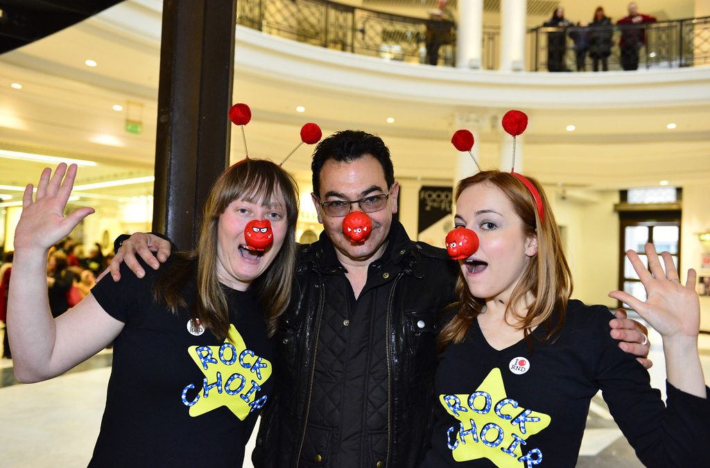 Rock Choir and Christina support Red Nose Day!