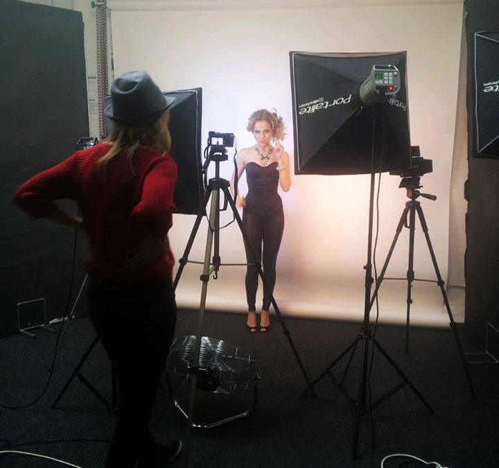 Christina filming video for Miracles…